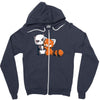 panda hug Zipper Hoodie