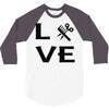 love hairstylist 3/4 Sleeve Shirt