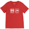 drifting   problem solved mens funny V-Neck Tee