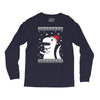 big trex santa ugly christmas Long Sleeve Shirts