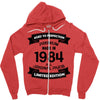Premium Vintage  1984 Zipper Hoodie
