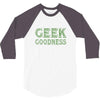 geek goddess kelly green 3/4 Sleeve Shirt