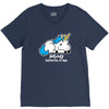 sad unicorn V-Neck Tee
