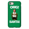 omg santa will ferrell iPhone 8 Case