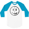 smiley dissection 3/4 Sleeve Shirt
