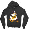 i dont want to job Zipper Hoodie