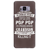 Super Cool Pop Pop Of A Freaking Awesome Grandson Samsung Galaxy S8 Plus