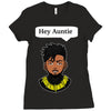 Killmonger Hey Auntie Ladies Fitted T-Shirt