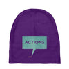 louder than words Baby Beanies