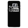 milk was a bad choice Samsung Galaxy S7