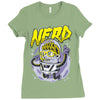astronaute nerd Ladies Fitted T-Shirt