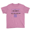 i crochet so i don't choke people save a life, send yarn Youth Tee