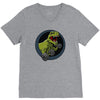 big guns black backing V-Neck Tee