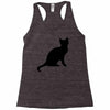cat black had Racerback Tank