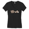waking dead Women's V-Neck T-Shirt