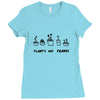 plants are friends Ladies Fitted T-Shirt