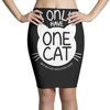 i only have one cat my cat has a few cat Pencil Skirts