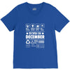 Born In December V-Neck Tee