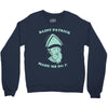saint patrick made me do it Crewneck Sweatshirt