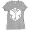 tomorrowland man's Ladies Fitted T-Shirt