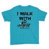 i walk with wasd Youth Tee