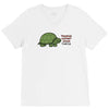 normal ass turtle V-Neck Tee