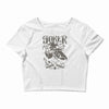 watch the world burn Crop Top