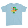 raised by elves elf christmas Youth Tee