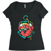 hellfish Women's Triblend Scoop T-shirt