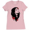 girl roses Ladies Fitted T-Shirt