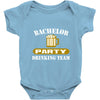 bachelor party drinking team wedding groomsmen bridal funny Baby Bodysuit