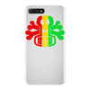 rasta skull and crossbones reggae dub club rave iPhone 7 Plus Case