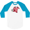 kirbythulhu (no text) 3/4 Sleeve Shirt