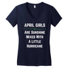 April Girls Women's V-Neck T-Shirt