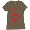sarajevo 1984 84' olympic Ladies Fitted T-Shirt