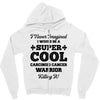 i never imagined i would be a super cool carcinoid cancer warrior kill Zipper Hoodie
