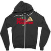merry pizzamas 4 Zipper Hoodie