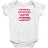 casual friday Baby Onesie