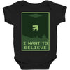 buried believer Baby Bodysuit