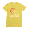 battle ground winner winner chicken dinner Ladies Fitted T-Shirt