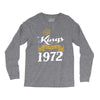 kings are born in 1972 Long Sleeve Shirts