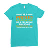 i'm a proud father in law Ladies Fitted T-Shirt