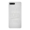 legends are born in october iPhone 7 Plus Case
