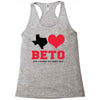Texas Loves Beto Racerback Tank
