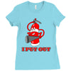 i put out 3 funny t shirt Ladies Fitted T-Shirt