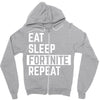 Fortnite T Shirt Zipper Hoodie