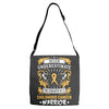 Never Underestimate the Strength of a Childhood Cancer Warrior Adjustable Strap Totes
