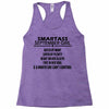 Smartass September Girl Racerback Tank
