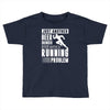 beer drinker with a running problem Toddler T-shirt