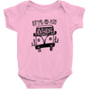 let's go an adventure (for light color) Baby Bodysuit